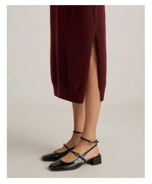 QUINCE NWT 100% Cashmere Midi Sweater Dress XS or Small - photo 4