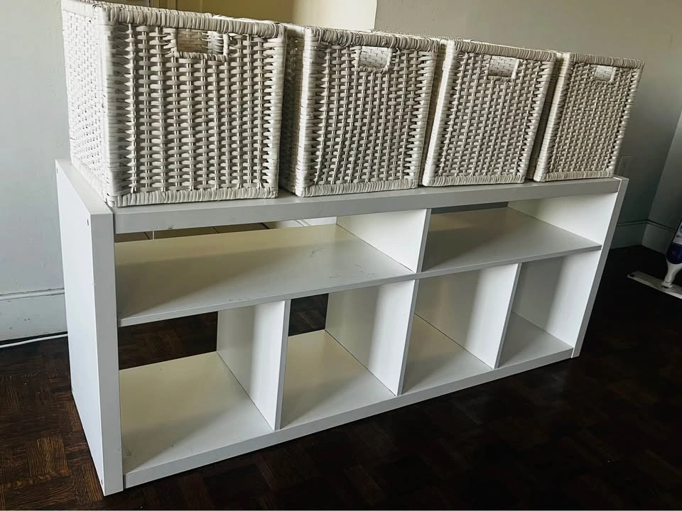Kallax Desk with 4 baskets - photo 3