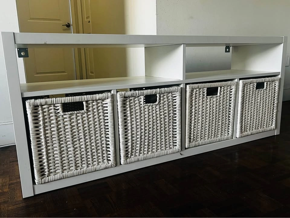 Kallax Desk with 4 baskets - photo 4