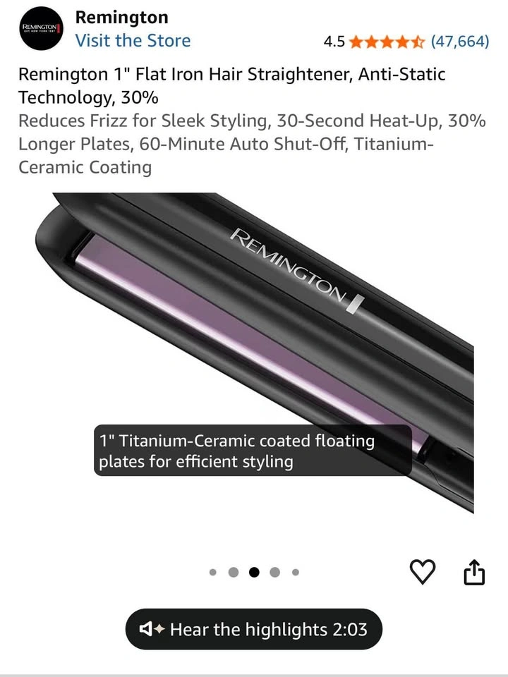 Hairstyling tools (hairdyer, flat iron/hair straightener) - photo 3