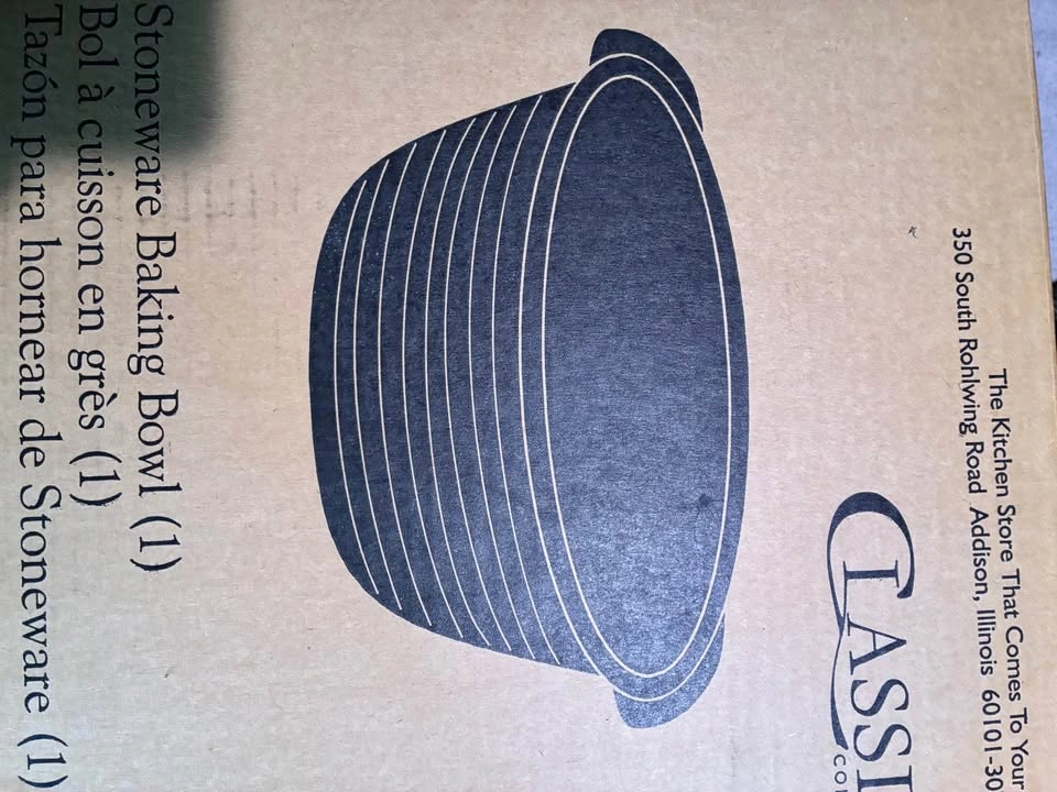 Pampered Chef Stoneware Baking Bowl - photo 2