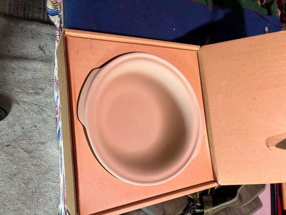 Pampered Chef Stoneware Baking Bowl - photo 3