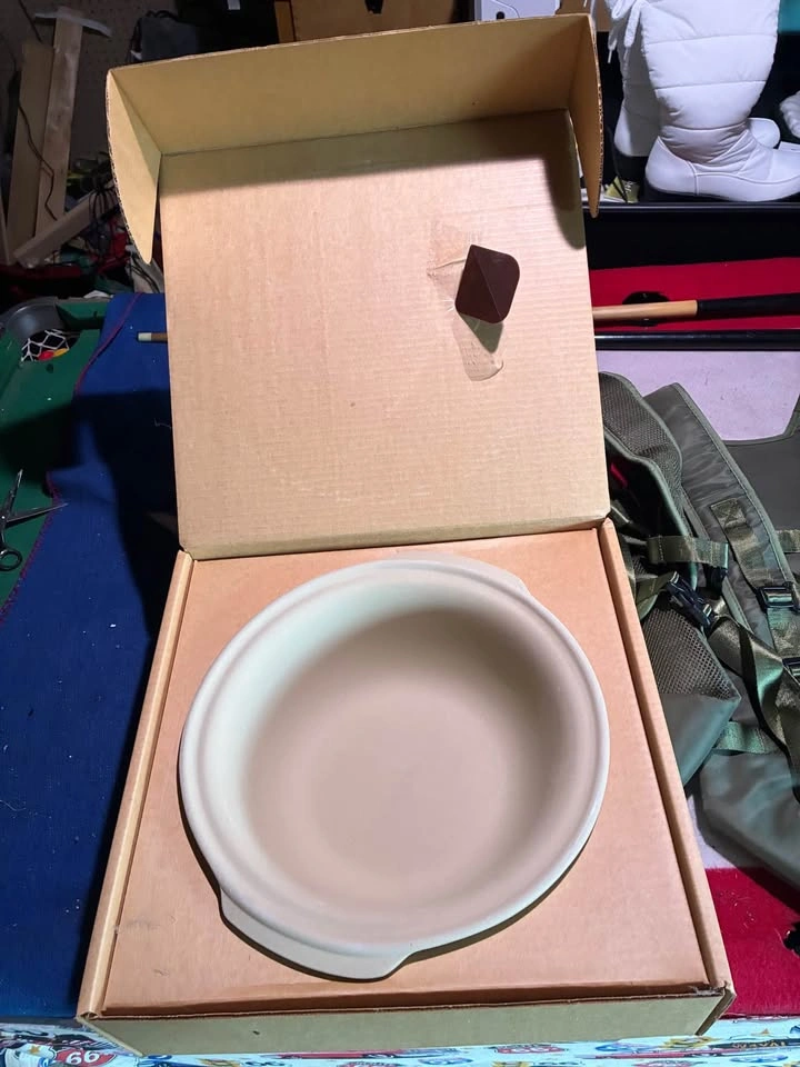 Pampered Chef Stoneware Baking Bowl - photo 4