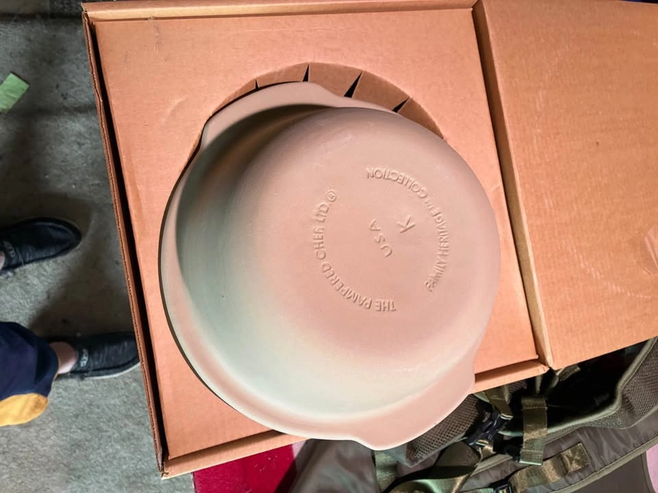 Pampered Chef Stoneware Baking Bowl - photo 5