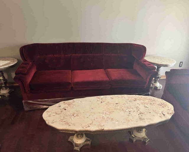 Vintage 3-Piece Sofa Set