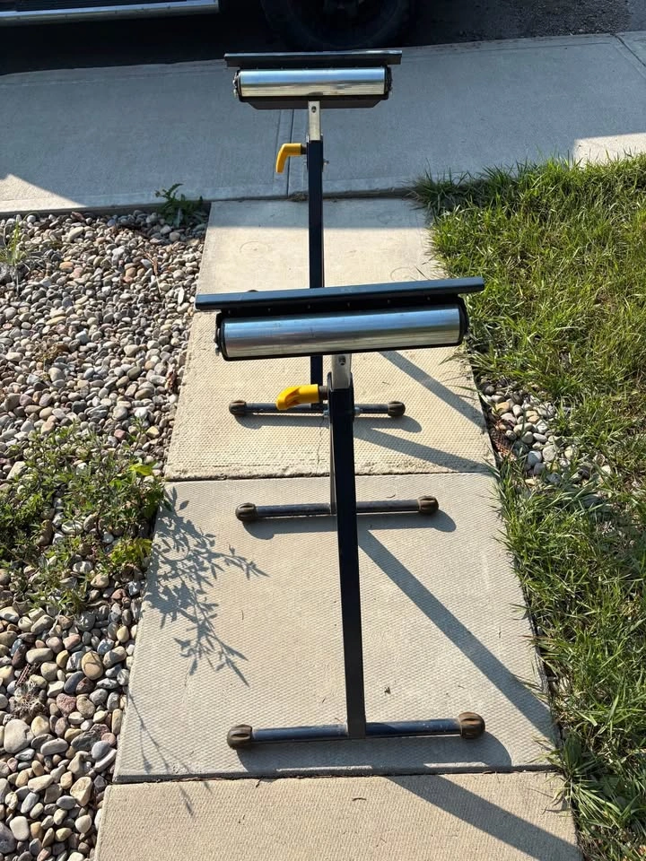 Pair of Mastercraft Adjustable Roller Stands – $40 - photo 2