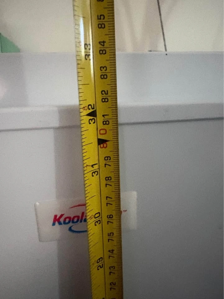 Koolatron Compact Upright Freezer – Works Great – $65 - photo 2