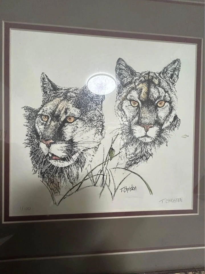 T. Christen Wildlife Art Prints – Bears, Wolves & Cougars - photo 2