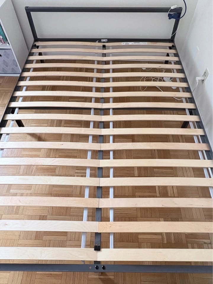 Full Bed Set – Bed Frame + Slatted bed base + Mattress - photo 3