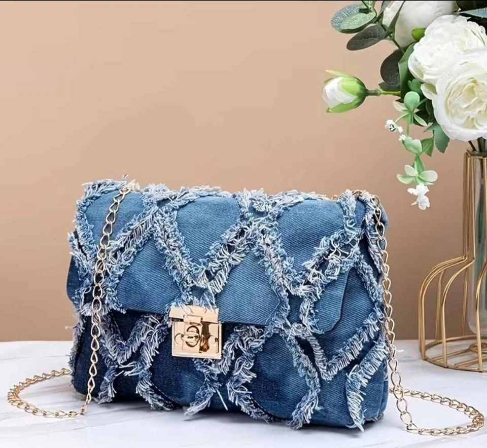 Blue Premium Plaid Crossbody Bag – Stylish & Elegant! - photo 2