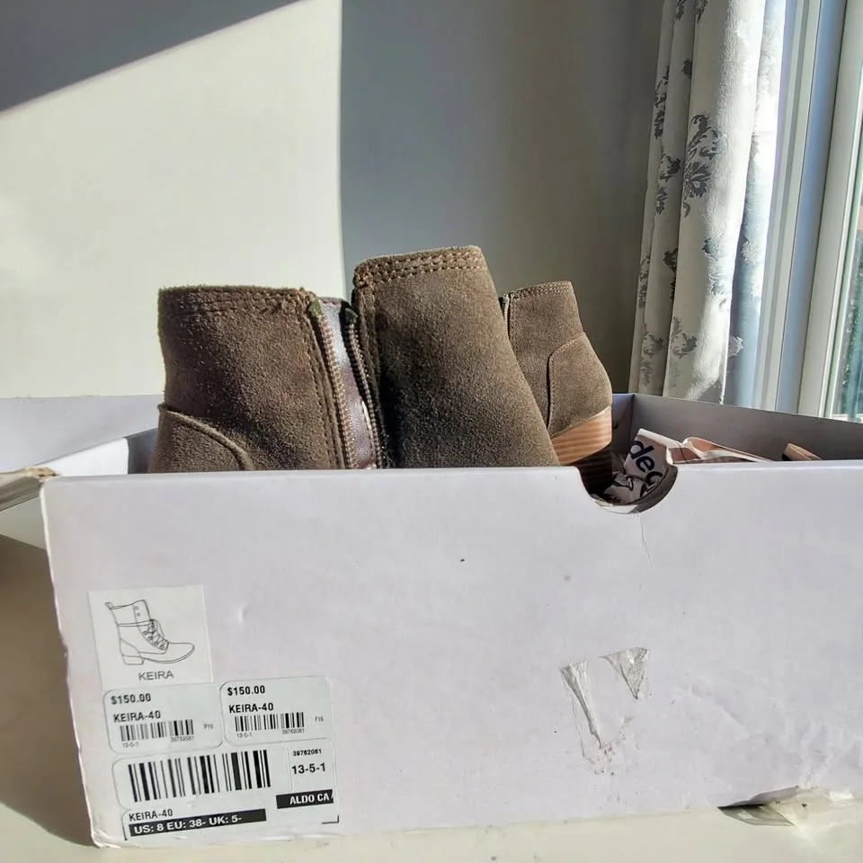 Aldo Womens's Boots- Excellent condition with original box image indicator(5)