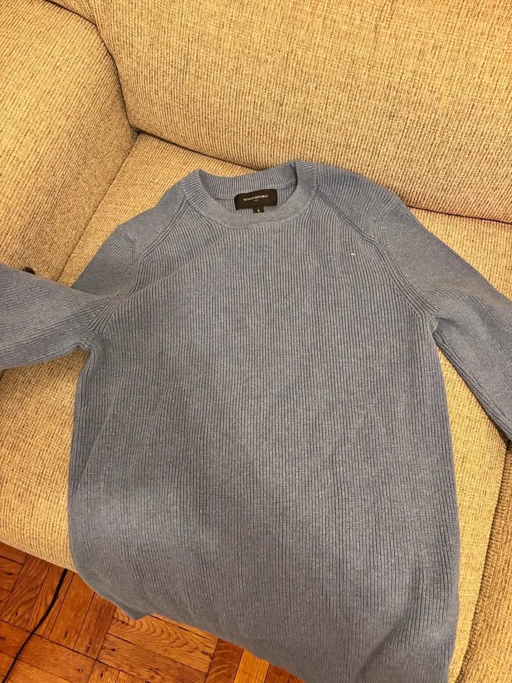Men’s Banana Republic Ribbed Sweater Light Blue
