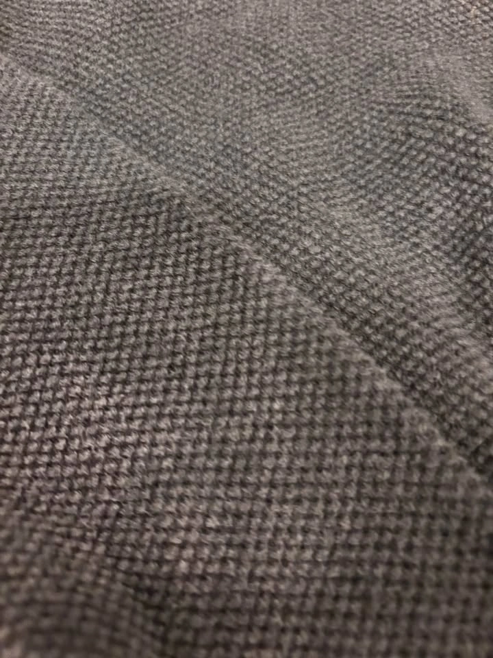 Mens Banana Republic Waffle Knit Sweater Gray - photo 3