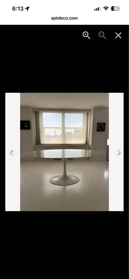 Knoll Saarinen Table and 6 Tulip Chairs - photo 2