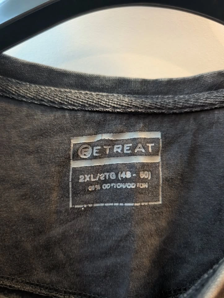 Retreat Los Angeles Mineral Wash Custom Chopper Graphic Pocket T - photo 3