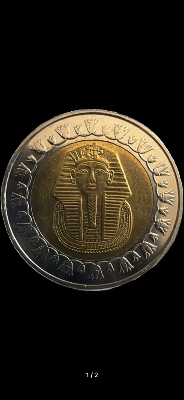 Egyptian One Pound Coin - photo 2