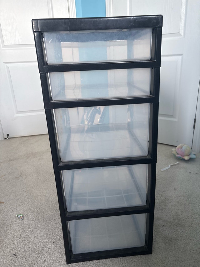 drawer plastic storage tower - photo 3