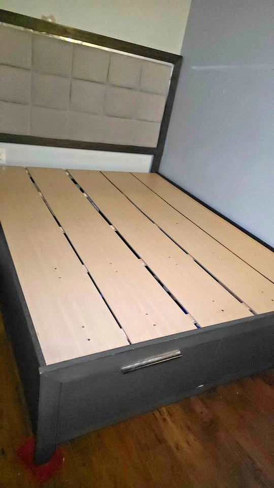 Make an offer. Selling Queen Storage bed frame with Headboard