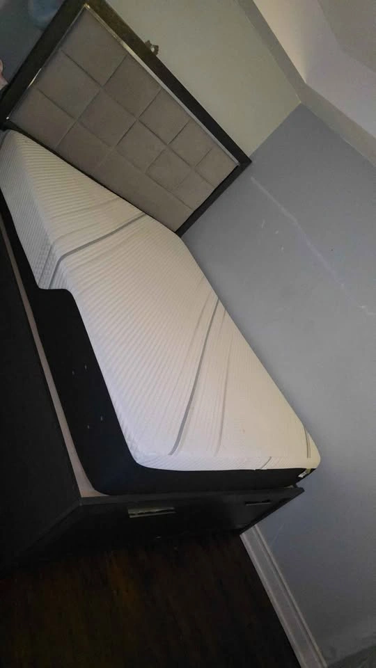 Make an offer. Selling Queen Storage bed frame with Headboard - photo 3