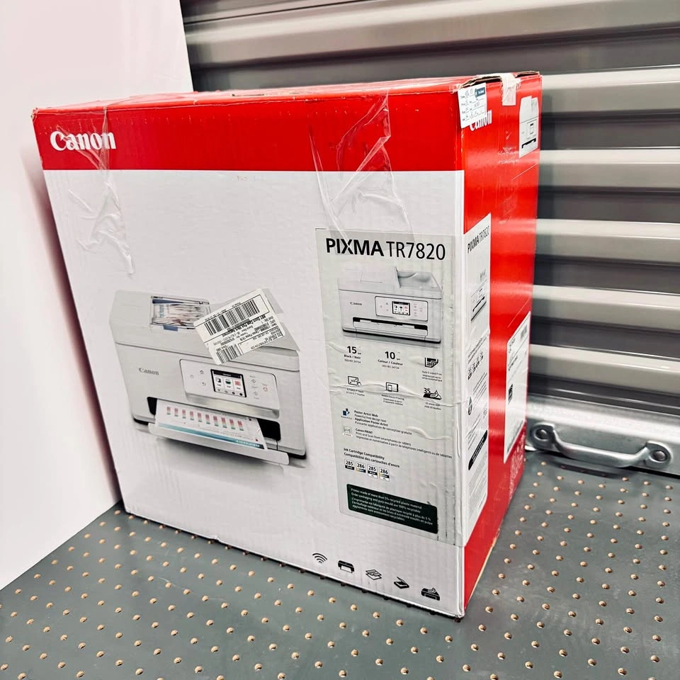 Canon PIXMA TR7820 – Wireless Home All-in-One Printer - White