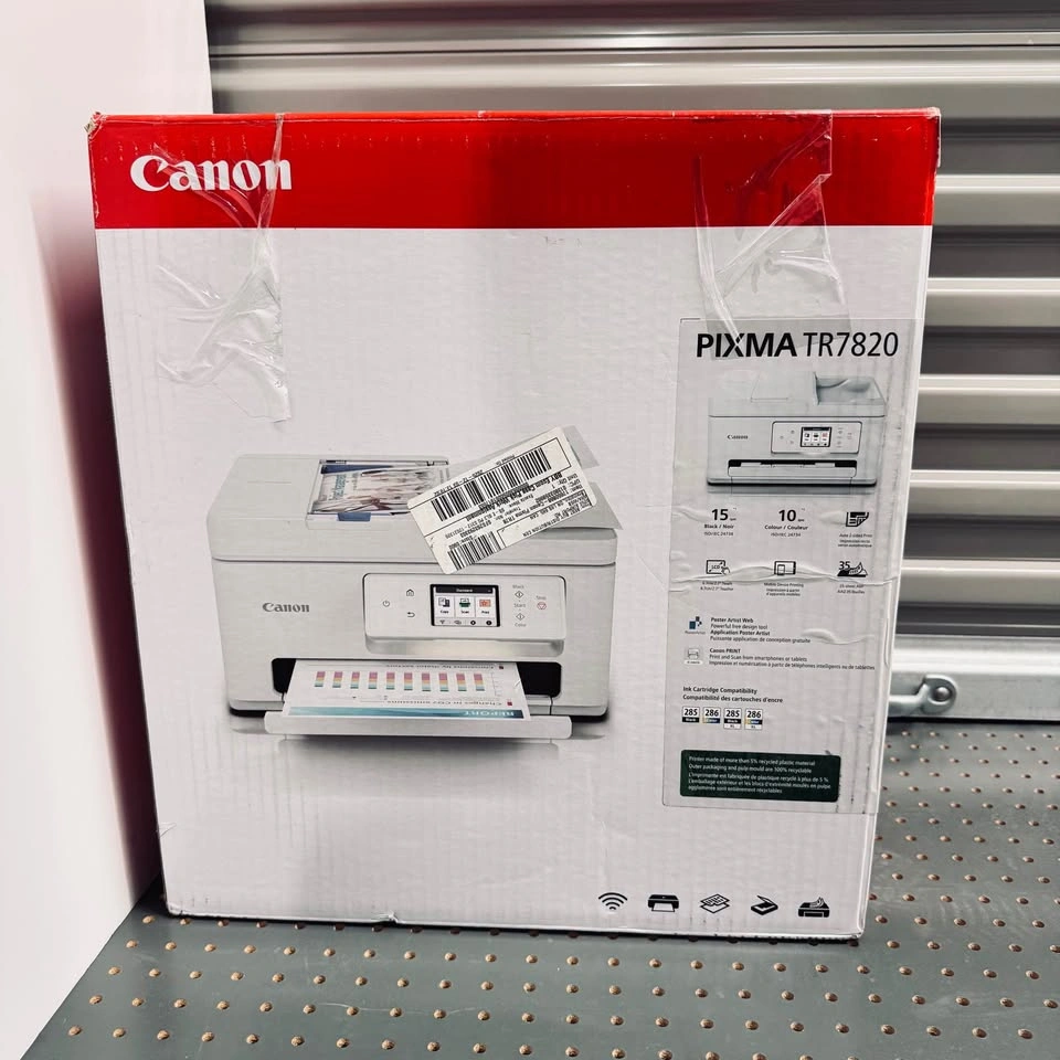 Canon PIXMA TR7820 – Wireless Home All-in-One Printer - White - photo 2