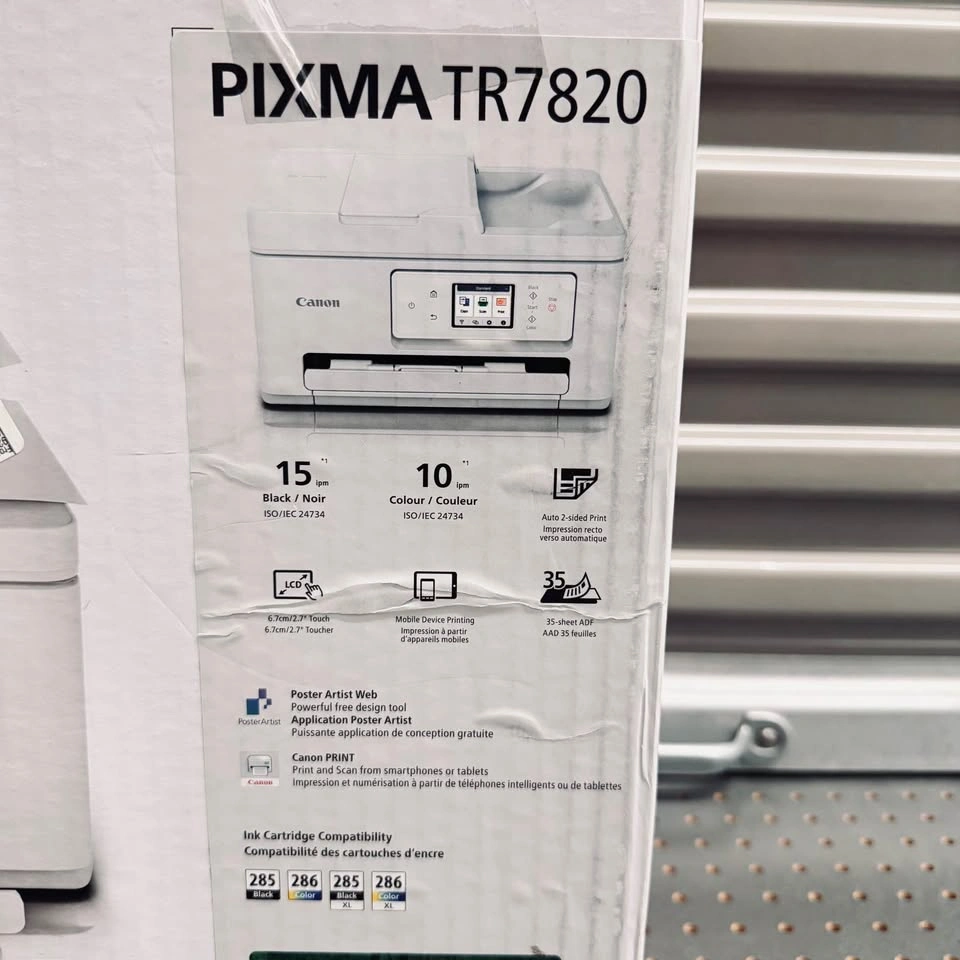Canon PIXMA TR7820 – Wireless Home All-in-One Printer - White - photo 5
