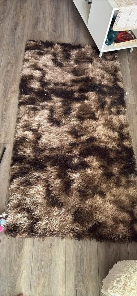 Brown Shag Runner Rug – 2 ft × 5 ft - photo 2