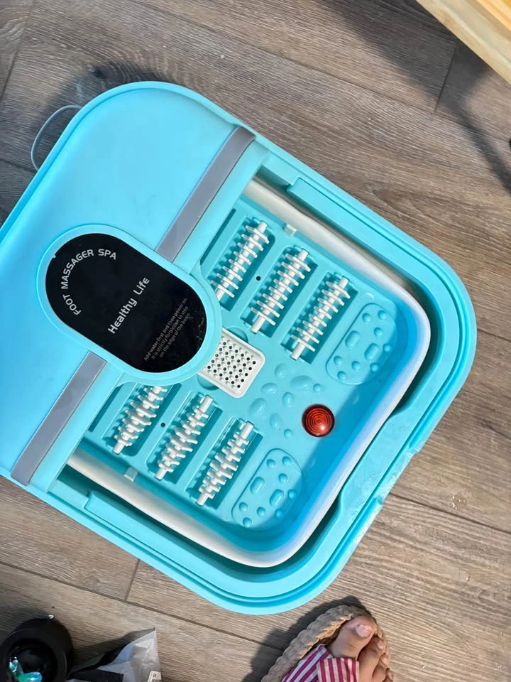 Foldable Foot Spa Massager with Heat & Massage Rollers - photo 2