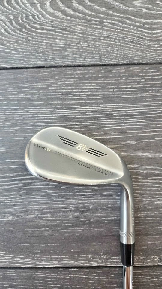 Titleist Vokey SM9 Tour Chrome 56° Sand Wedge (14° Bounce / F-Gr