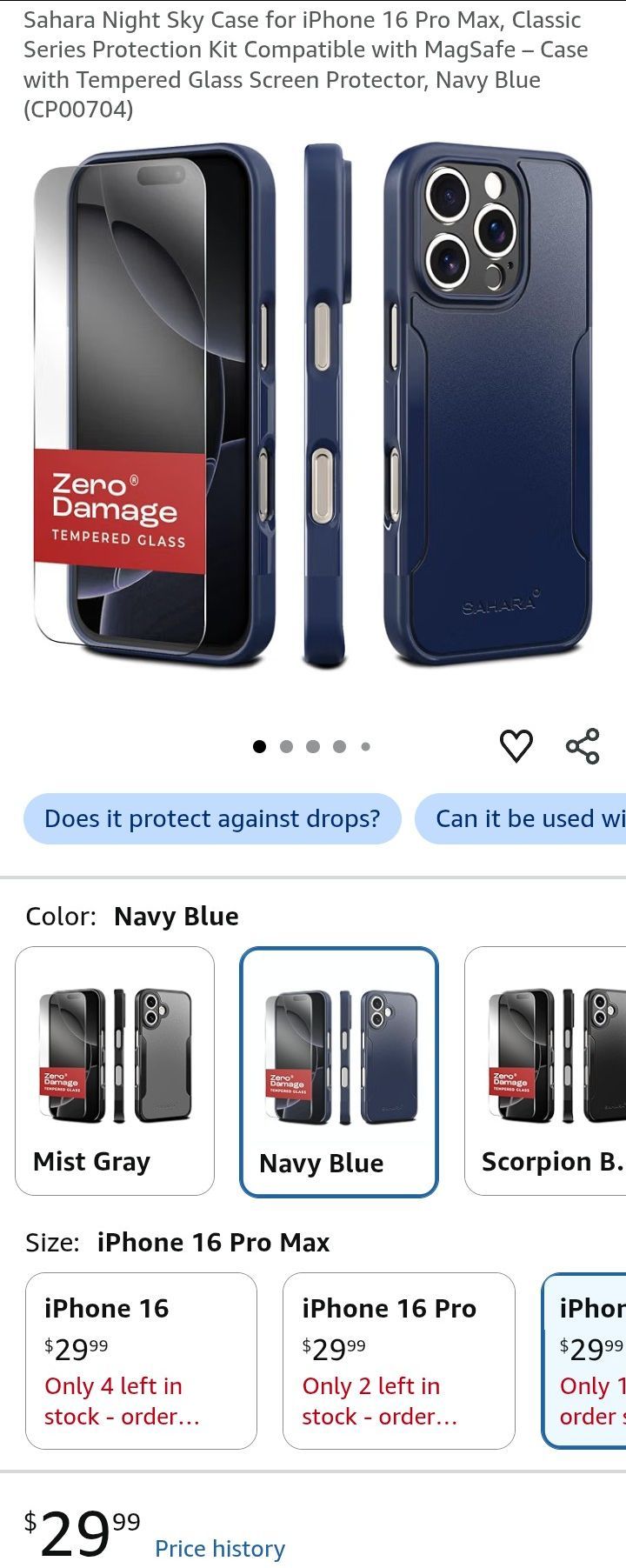 Sahara Classic Protection Kit iPhone 16 Pro Max - photo 3
