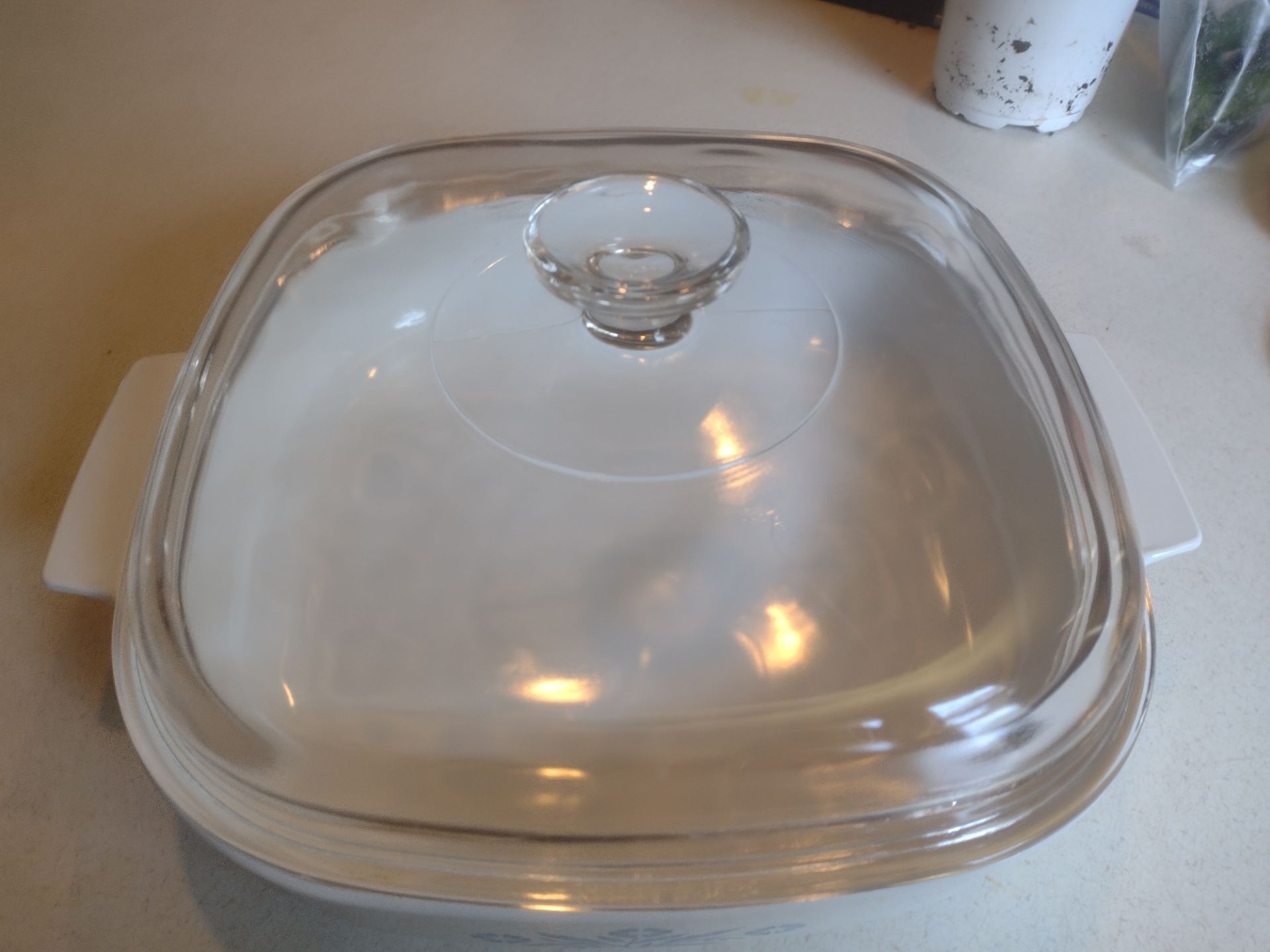 Corning Ware Blue Cornflower Casserole Dish with Lid - photo 3