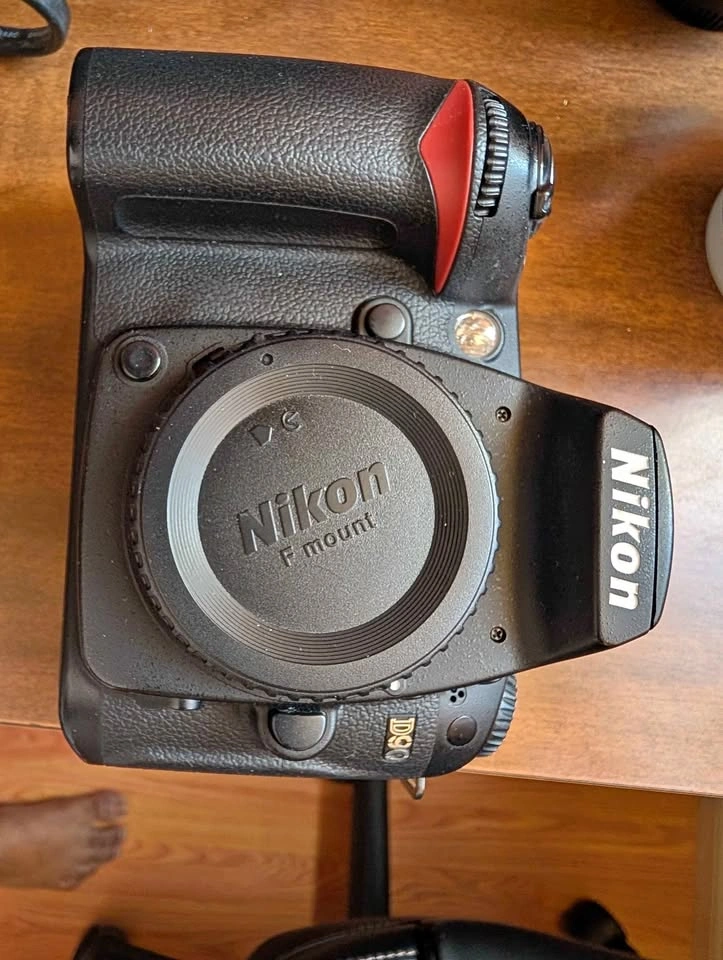 Nikon D90 body with 18-55 mm lens and 35 mm lens