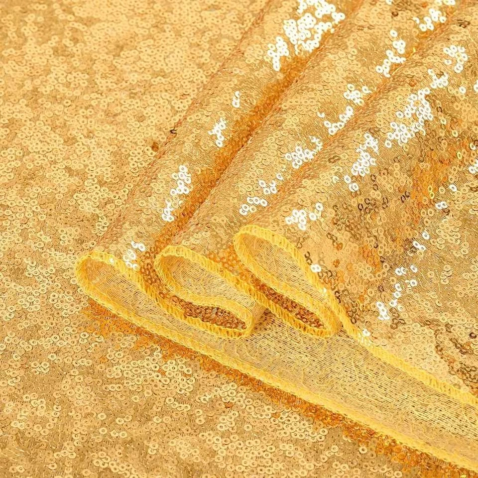 Gold Sequin Tablecloth - photo 2