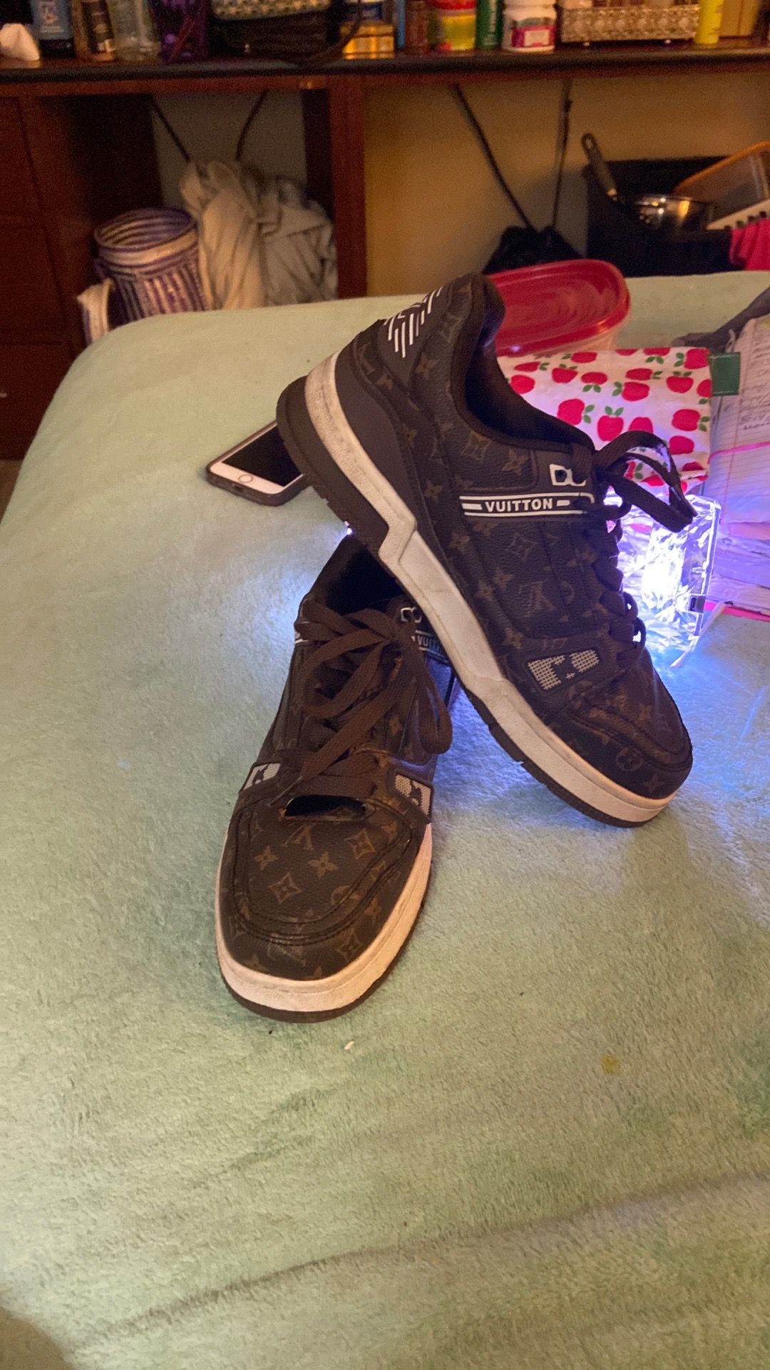 Ladies Louis Vuitton signature shoes/Sneakers Size 8-9