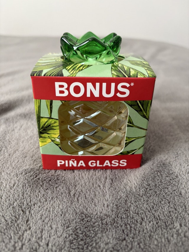 Bacardi Pina Glass Brand New