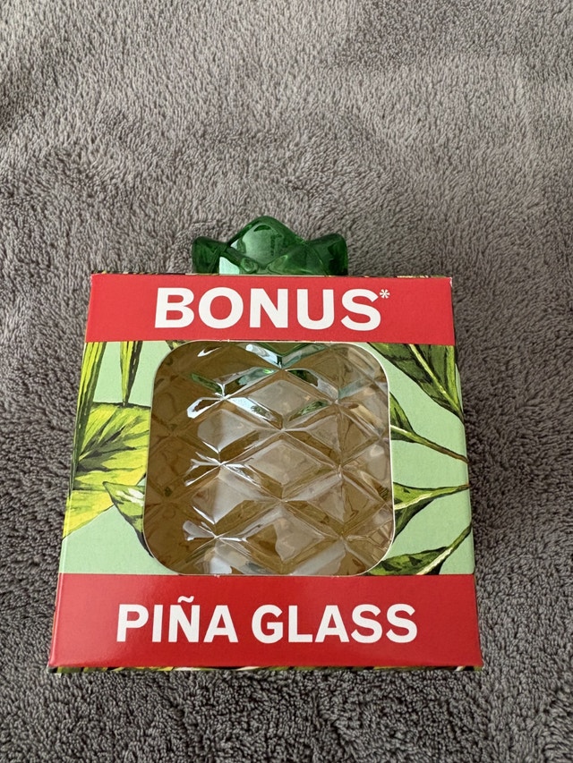 Bacardi Pina Glass Brand New - photo 2
