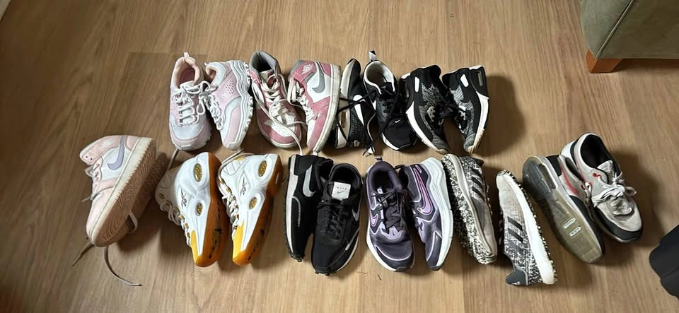 Lot of shoes size 4Y, 6 Womens, 4-4.5 UK, EUR 36.5-37
