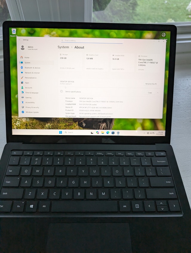 Microsoft Surface Laptop 4 i7/16GB/256GB Touchscreen - photo 2