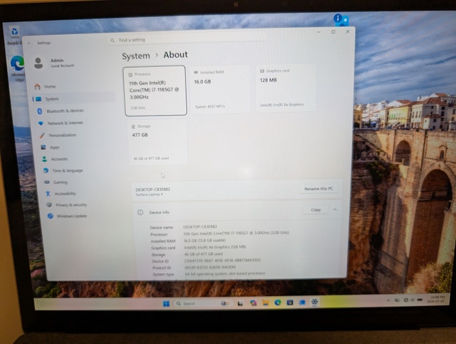 Microsoft Surface Laptop 4 i7/16GB/512GB Touchscreen - photo 3