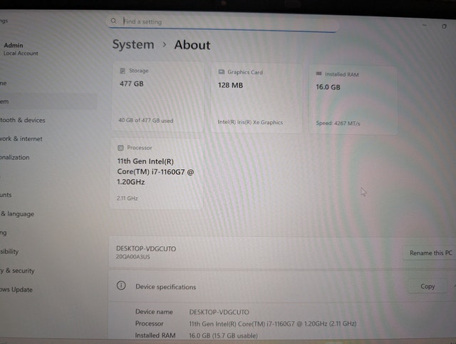 Lenovo X1 Titanium i7/16GB/512GB SSD 360 Touchscreen - photo 2