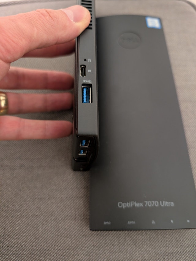 DELL 7070 Ultra PC i7 16GB/256G SSD/WIFI - photo 4