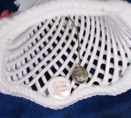 Denton of England Bone China Lattice Bell Colorful Sculpted Flow - photo 4