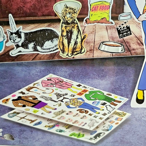 Crazy Cat Lady Cat Lovers 110 Cling Stickers Set - photo 3