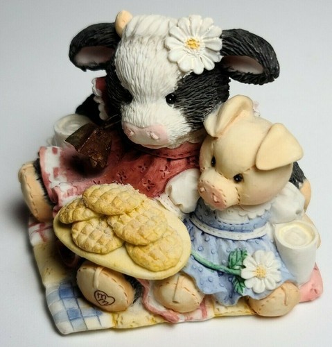 Vintage 1993 Enesco MARY'S MOO MOOS "Cookies are for Sharing" - photo 3