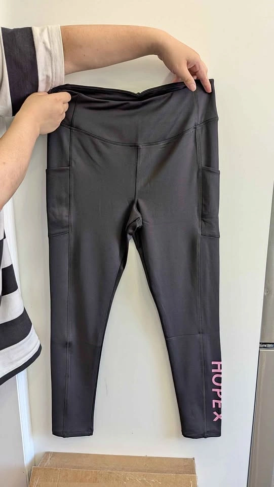 Brand New: Breast Cancer Awareness Hope Leggings Size 8-10