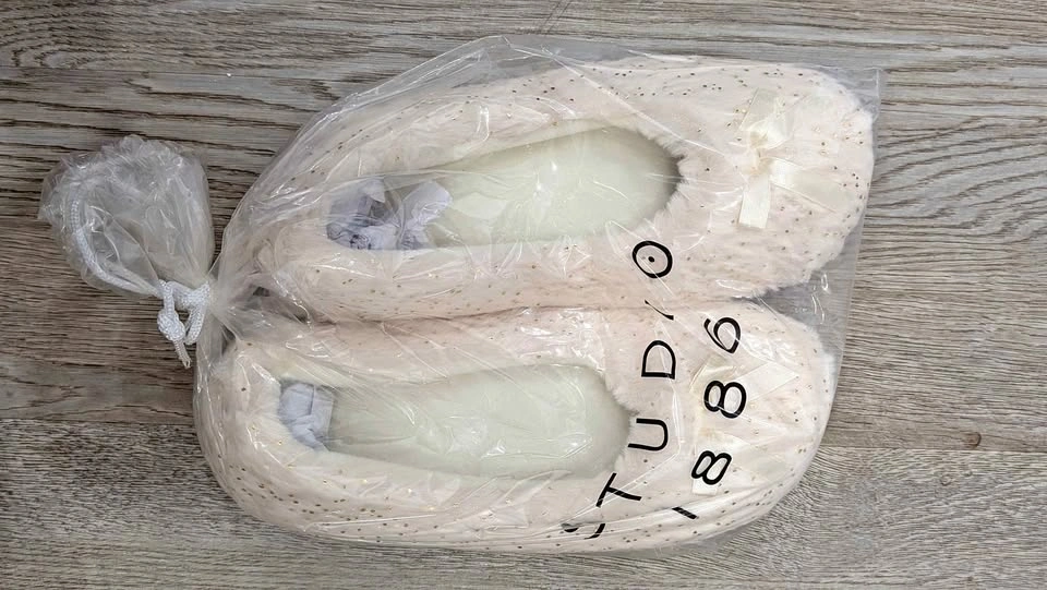 Brand New: 2 pairs of Ballet Slippers size 6