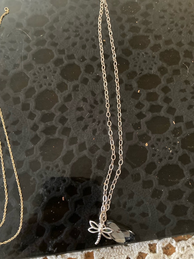 stamped 925 silver necklace