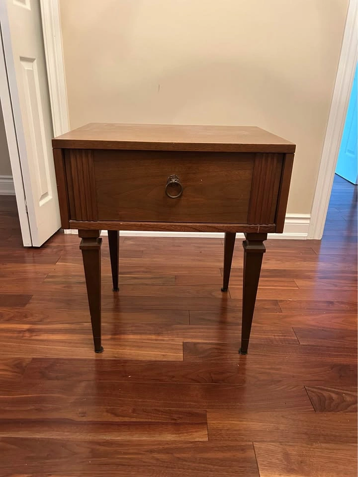 Vintage Solid Wood Bedside Tables - photo 4