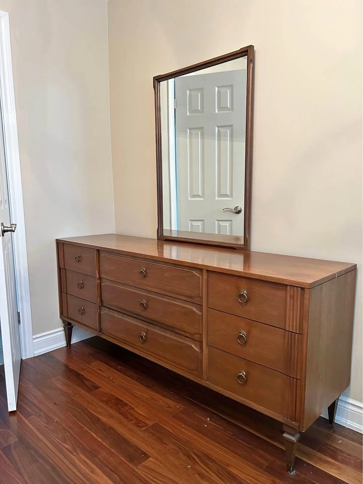 Vintage Solid Wood Dresser