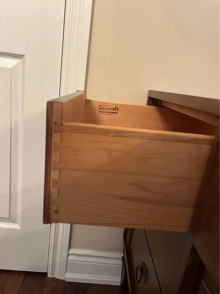 Vintage Solid Wood Dresser - photo 5